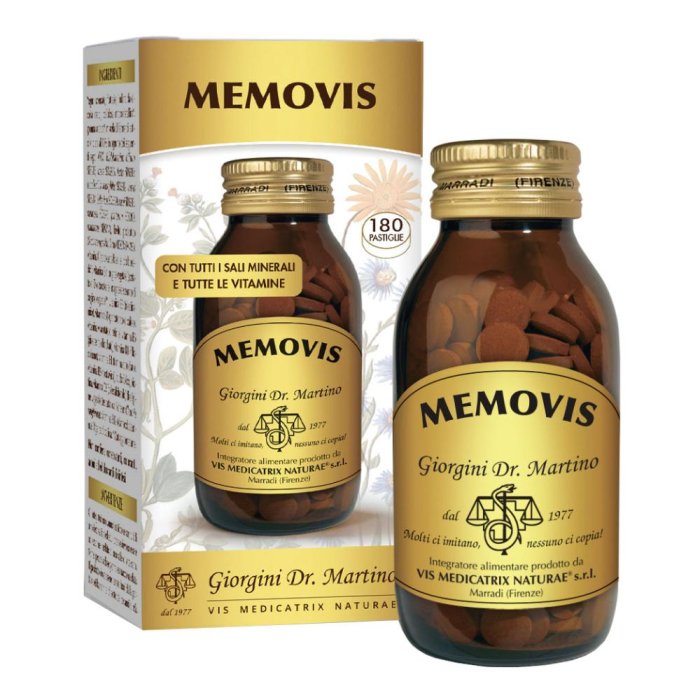 MEMOVIS 180 Past.500mg