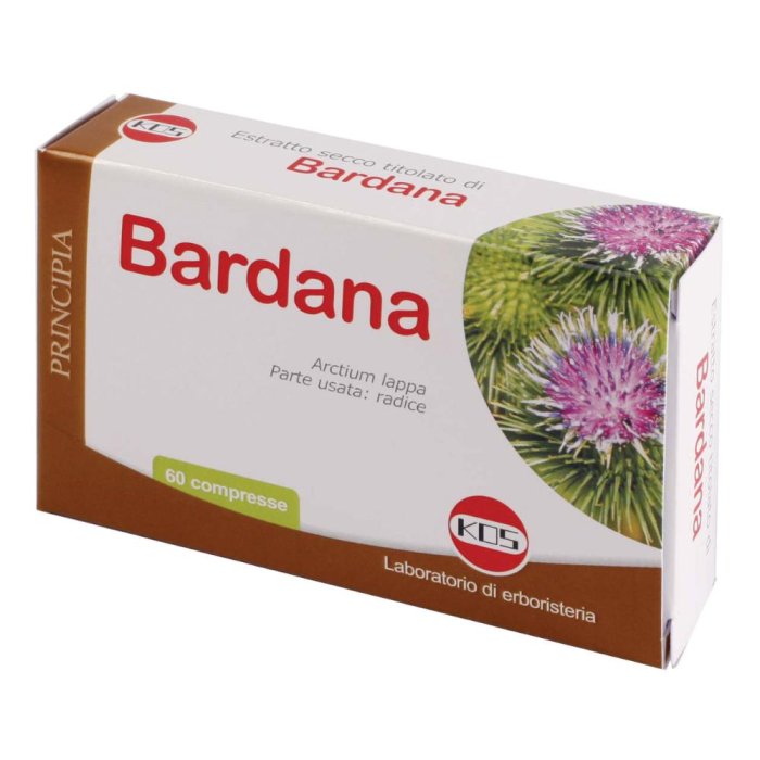 Bardana estratto secco 60 compresse - integratore a base di bardana per pelle impura e drenaggio