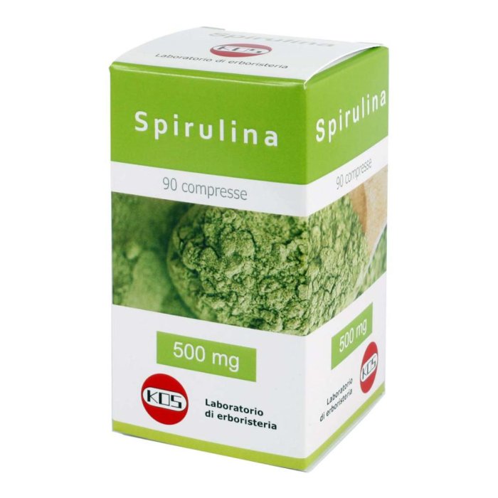 Kos Spirulina 90 Compresse 500 Mg