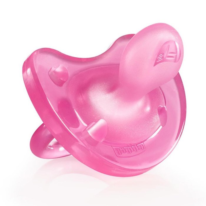 Chicco Gommotto Physio Soft Rosa Sil 6-12