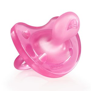 Chicco Gommotto Silicone Rosa Mesi 12+
