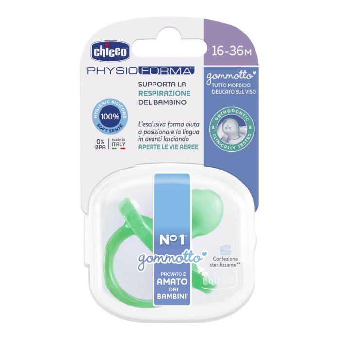 Chicco Gommotto Silicone Colorato 12+