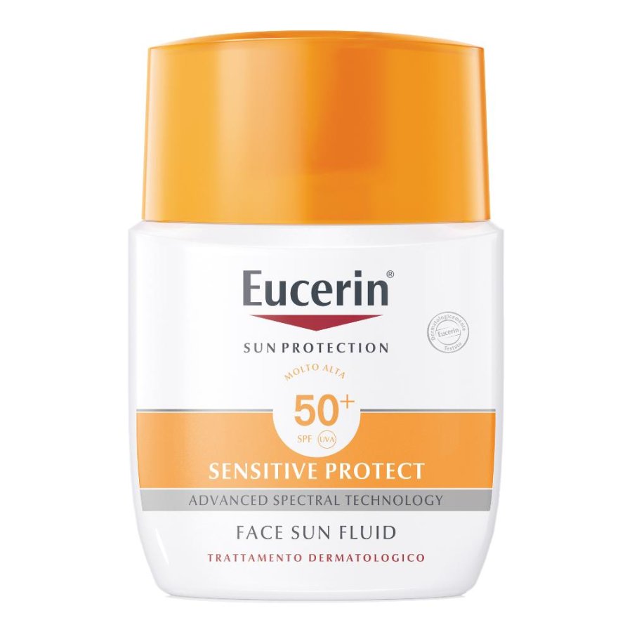Eucerin Protezione Solare Sun Fluid Opacizzante FP 50+ 50 ml Eucerin Protezione Solare Sun Fluid Opacizzante FP 50+ 50 ml