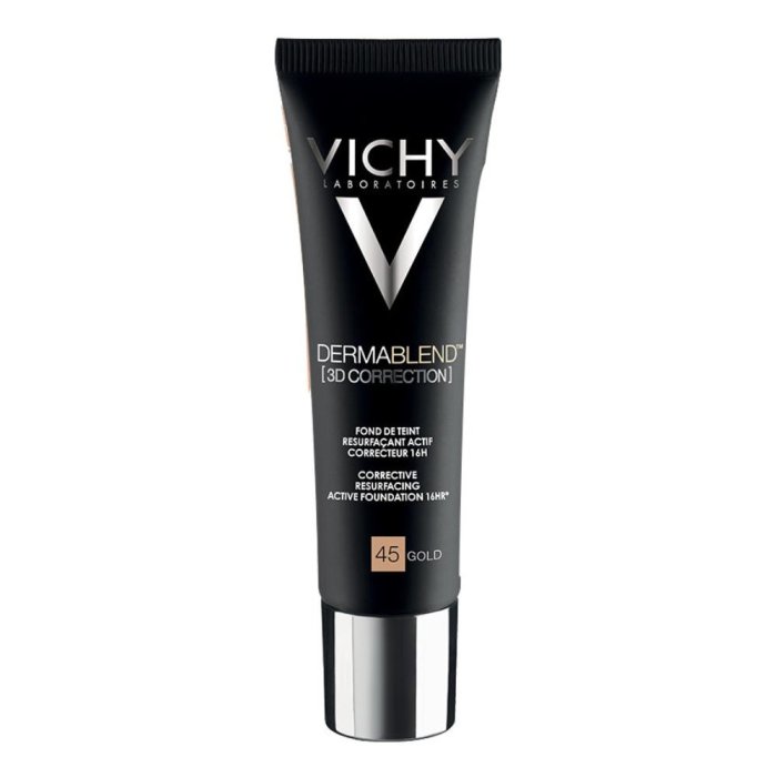 Vichy Make-up Dermablend 3D Correction Fondotinta Elevata Coprenza 30ml 45