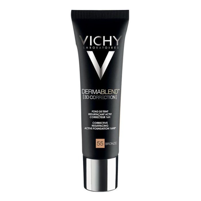 Vichy Make-up  Dermablend 3D Correction Fondotinta Elevata Coprenza 30ml 55