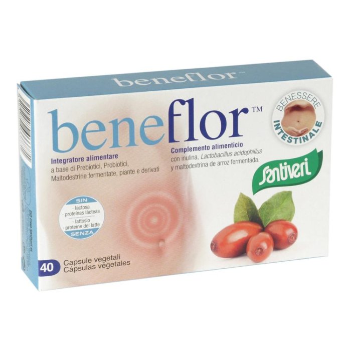 Beneflor Integratore Flora Intestinale 40 Capsule