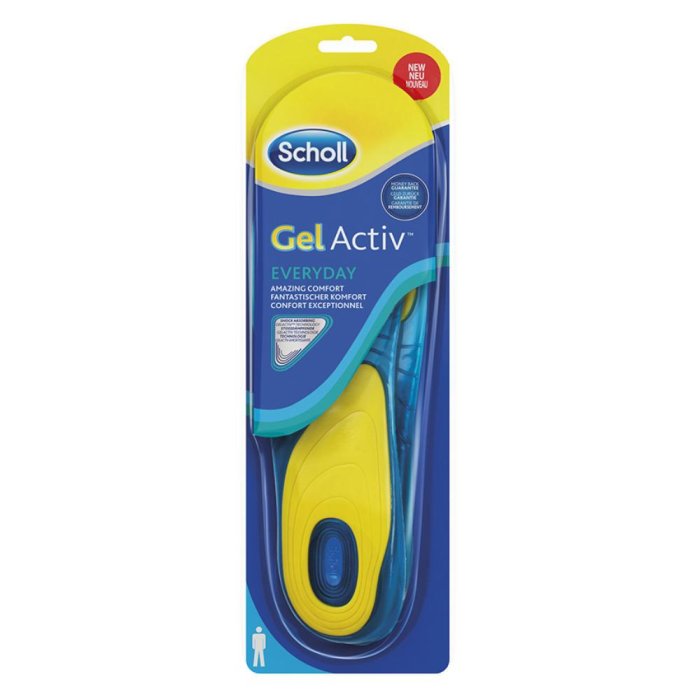 Dr. Scholl Gel Activ Everyday Uomo Solette Per Scarpe