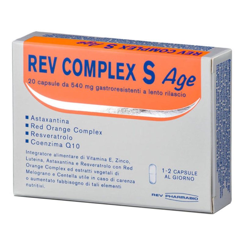 Rev Pharmabio Rev Complex S Age 20 Capsule