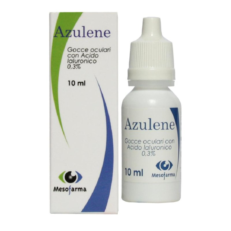 Azulene gocce oculari idratanti e lubrificanti 10ml