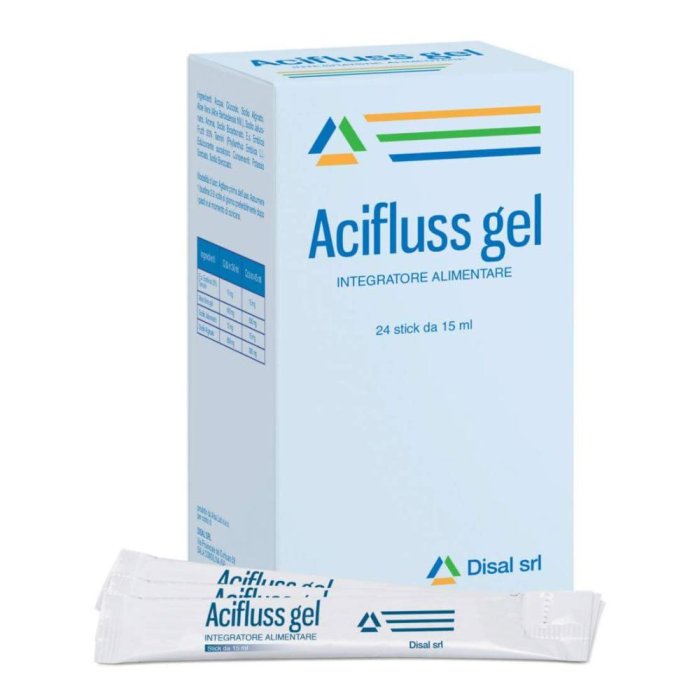 Disal Acifluss Gel Integratore Alimentare 24 Stick Da 15 ml