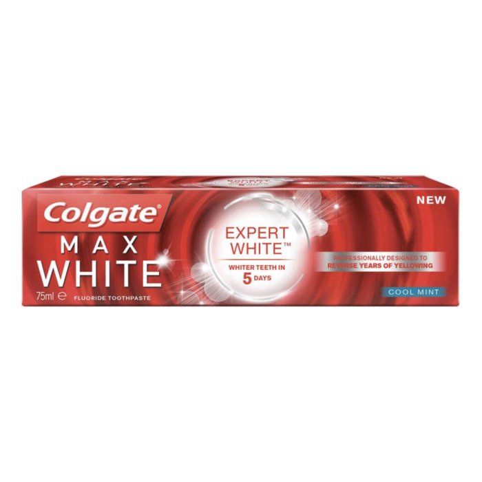 Colgate Max White Expert White Dentifricio Tubo 75ml