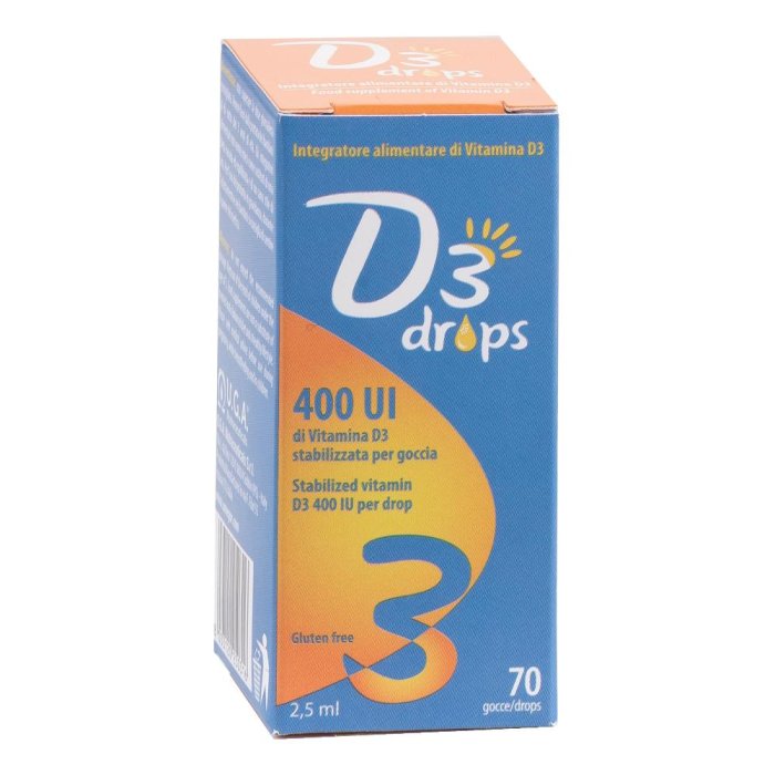  D3 Drops 400 UI Flaconcino 2,5ml