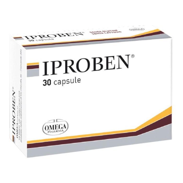 Omega Pharma Iproben Integratore Alimentare 30 Capsule