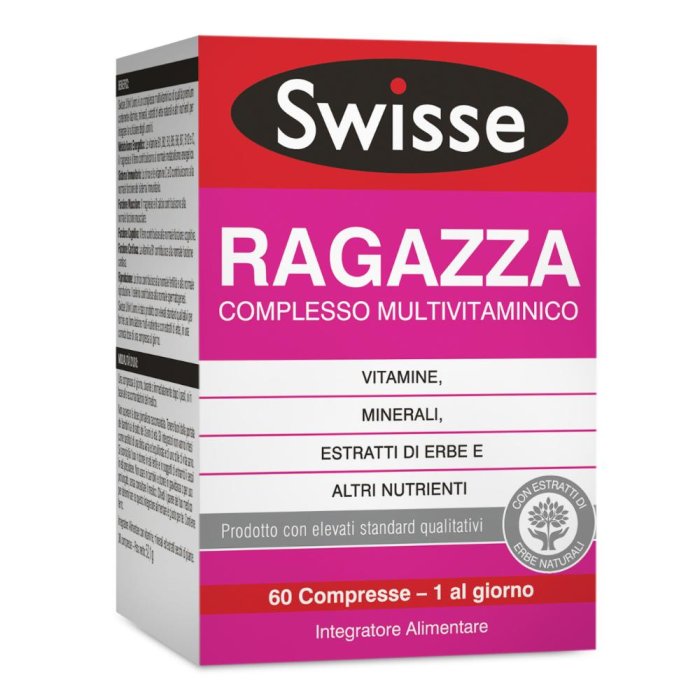 Swisse Ragazza Complesso Multivitaminico 60 compresse