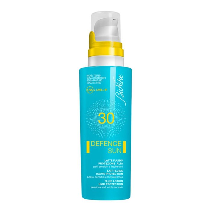 Bionike Defence Sun Latte Solare Fluido Corpo SPF 30 Protezione Alta 125 Ml