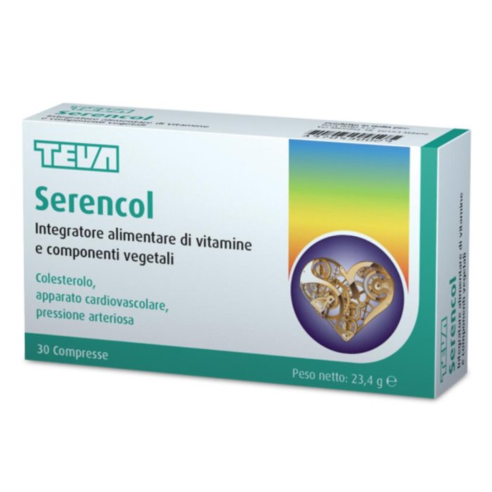 Teva Serencol Integratore Alimentare 30 Compresse