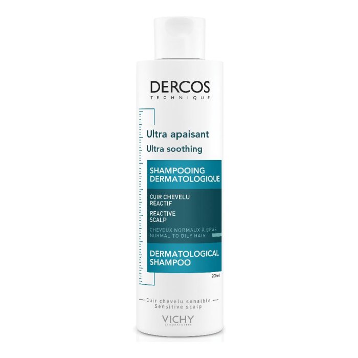 Dercos  Ultra-Lenitiva Shampoo Anti-Prurito Cuoio Grasso lenitivo e Reattivo 100 ml