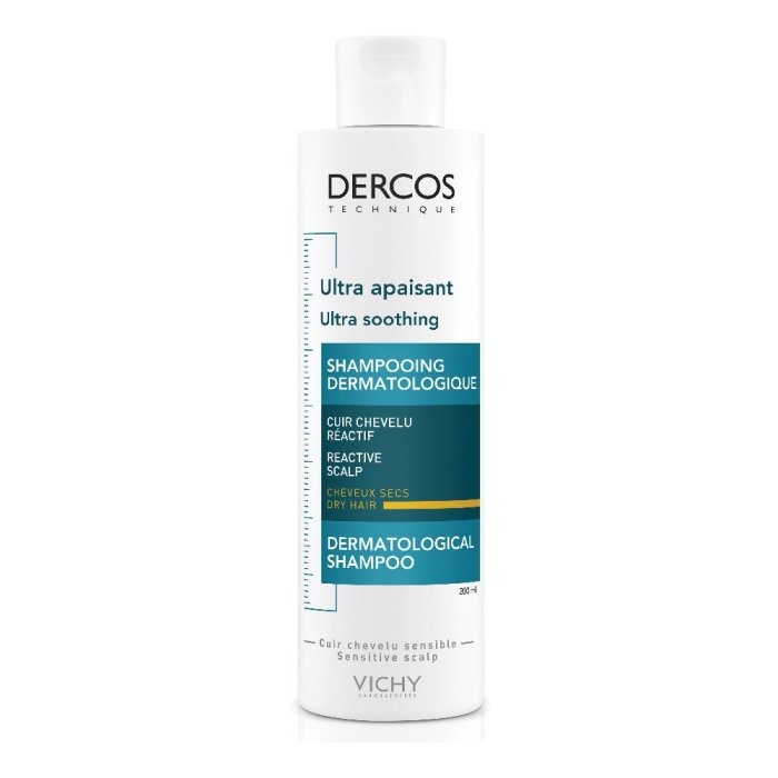 Dercos  Ultra-Lenitiva Shampoo Anti-Prurito lenitivo Cuoio Secco Reattivo 200 ml