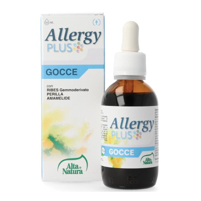 Allergy Plus gocce 50 ml - integratore in gocce per allergie stagionali e difese