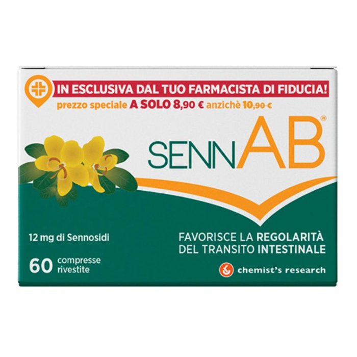 Chemist's Research SennAB Integratore Alimentare 60 Compresse