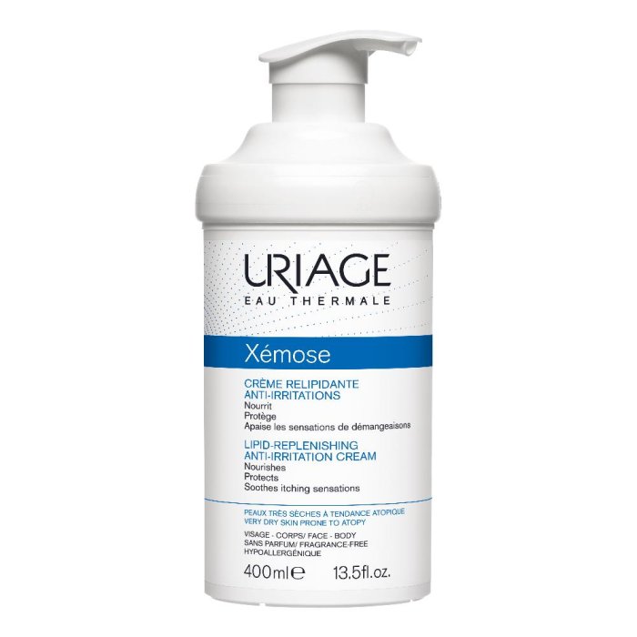 Uriage Xémose - Crema Relipidante Anti-Irritazioni, 400ml