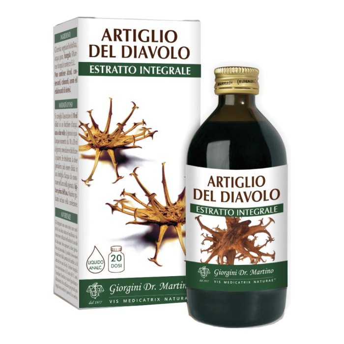 Artiglio del Diavolo (Diav) Estratto Integrale 200 ml SVS – Integratore Naturale per il Benessere delle Articolazioni