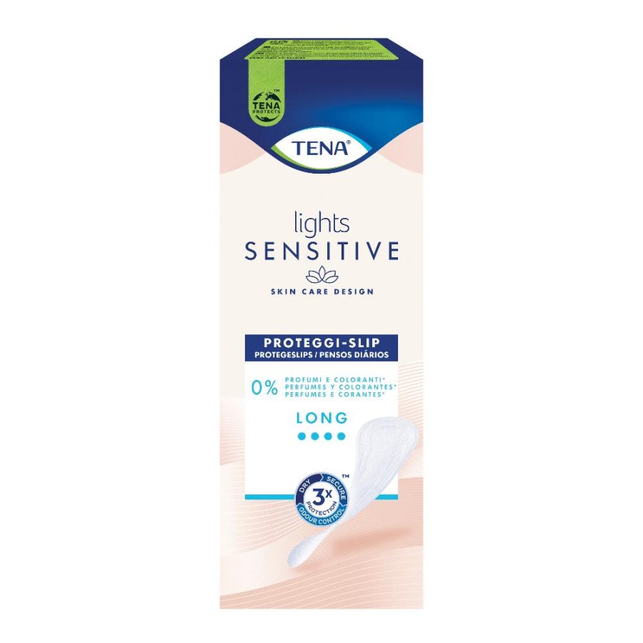 Tena Lights Long Proteggi Slip Perdite Urinarie Formato Lungo 20 Proteggi Slip