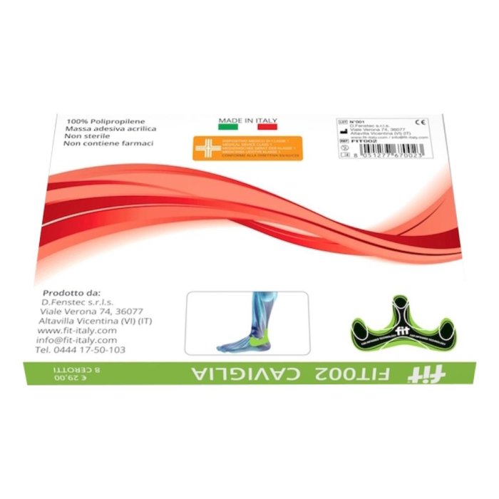 Fit Cerotto Caviglia Riflette Infrarosso Corporeo  8 Pezzi