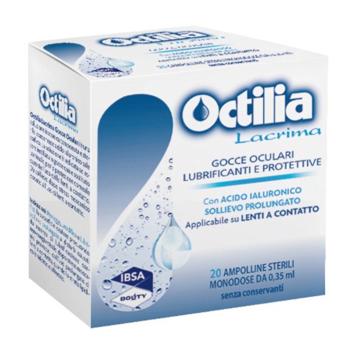 Bouty Octilia Lacrima Soluzione Isotonica Tamponata Sterile 20 Monodosi 0,35 Ml