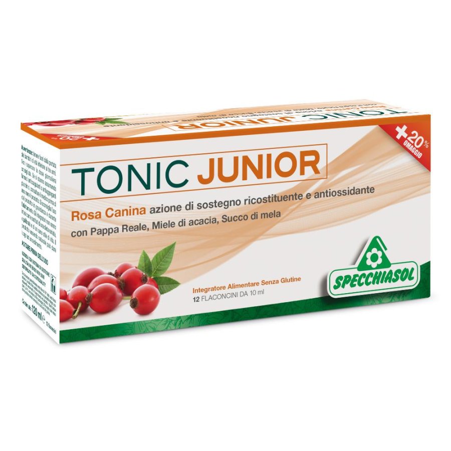 Specchiasol Tonic Junior Integratore alimentare 12 Flaconcini 10 ml