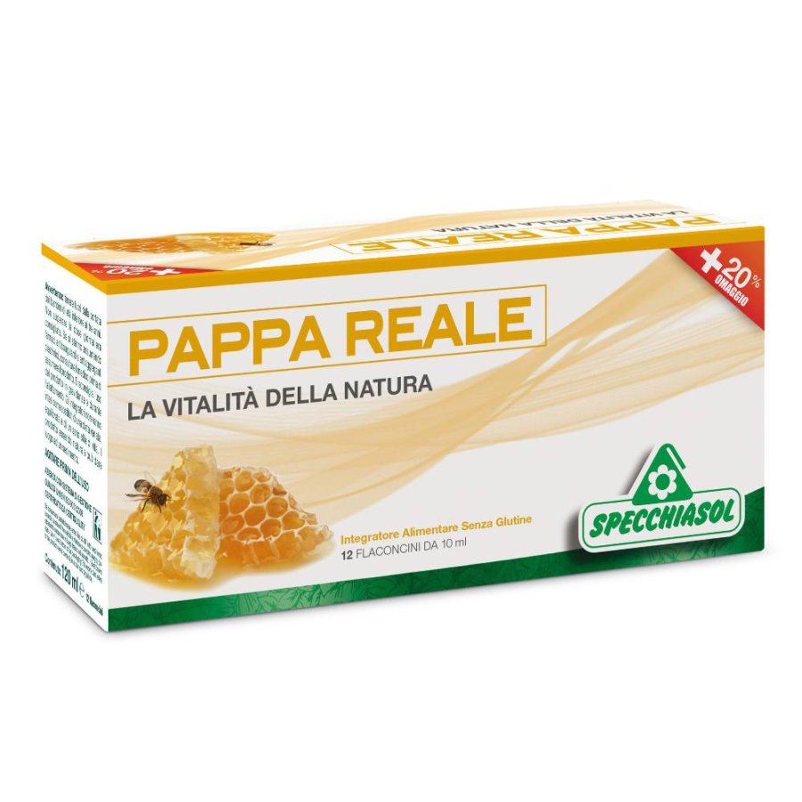 Specchiasol Pappa Reale Plus 12 Flaconcini 10 ml Specchiasol Pappa Reale Plus 12 Flaconcini 10 ml