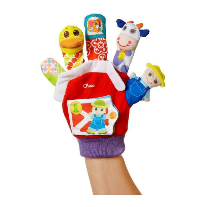 Chicco Gioco Guanto Marionetta della Fattoria 3-24M 1 Pezzo