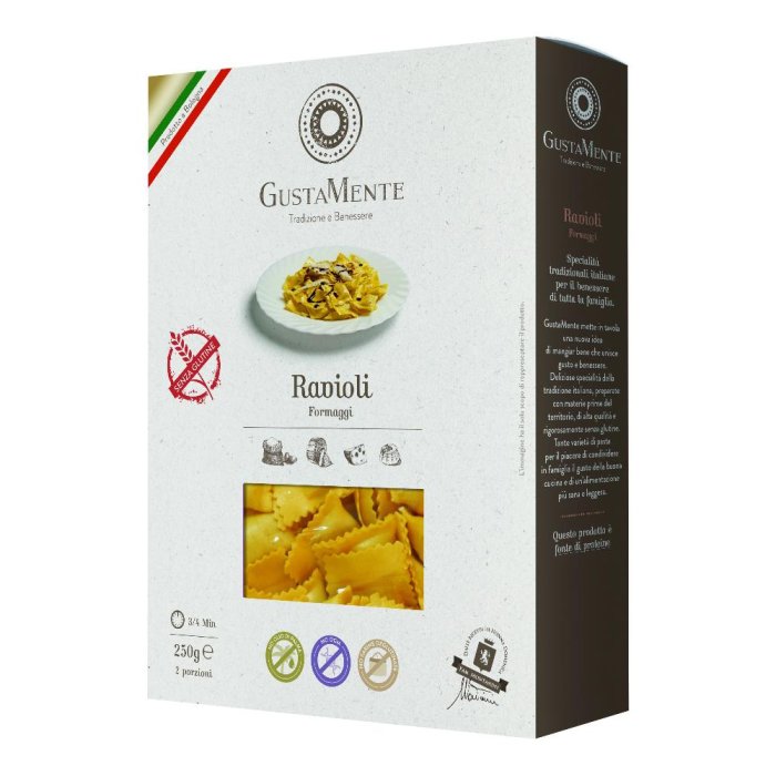 GUSTAMENTE RAVIOLI FORMAGGI