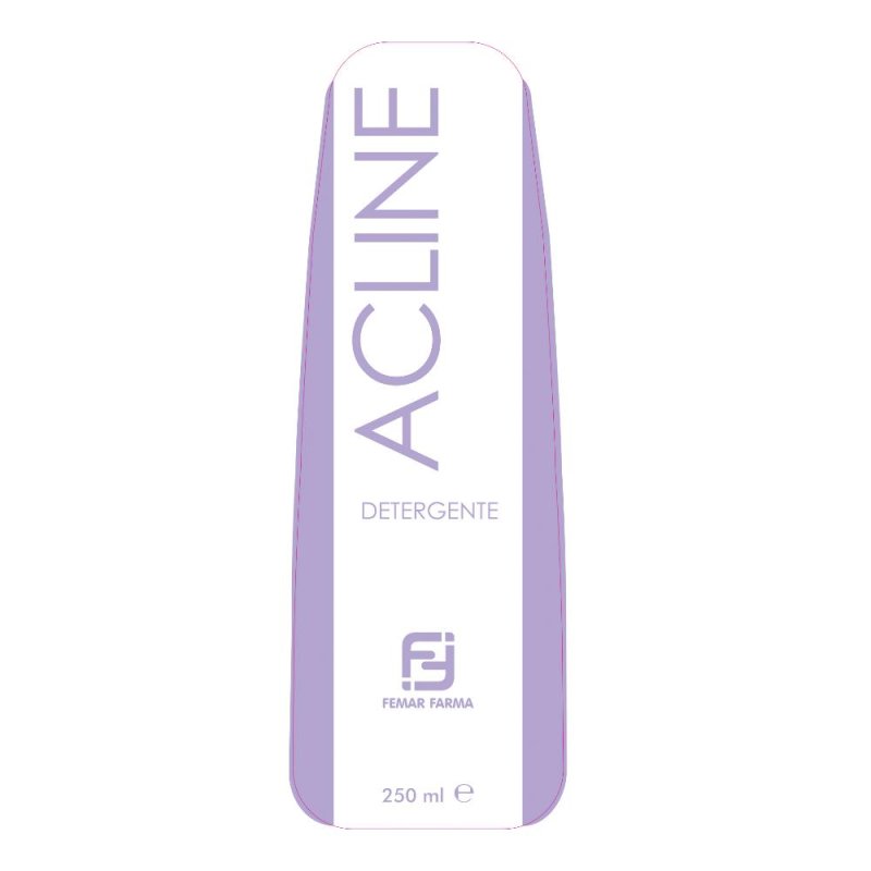 Acline Detergente Viso e Corpo 250 ml | Detergente Delicato per Pelle Grassa, Impura e a Tendenza Acneica