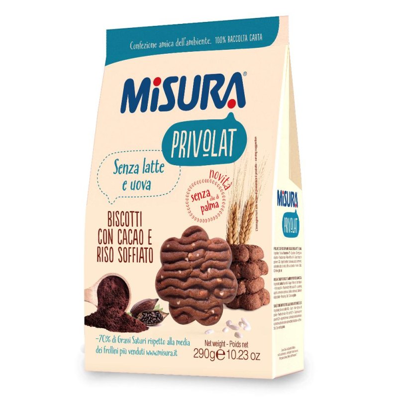 MISURA Bisc.Cacao R/Soff.290g MISURA Bisc.Cacao R/Soff.290g