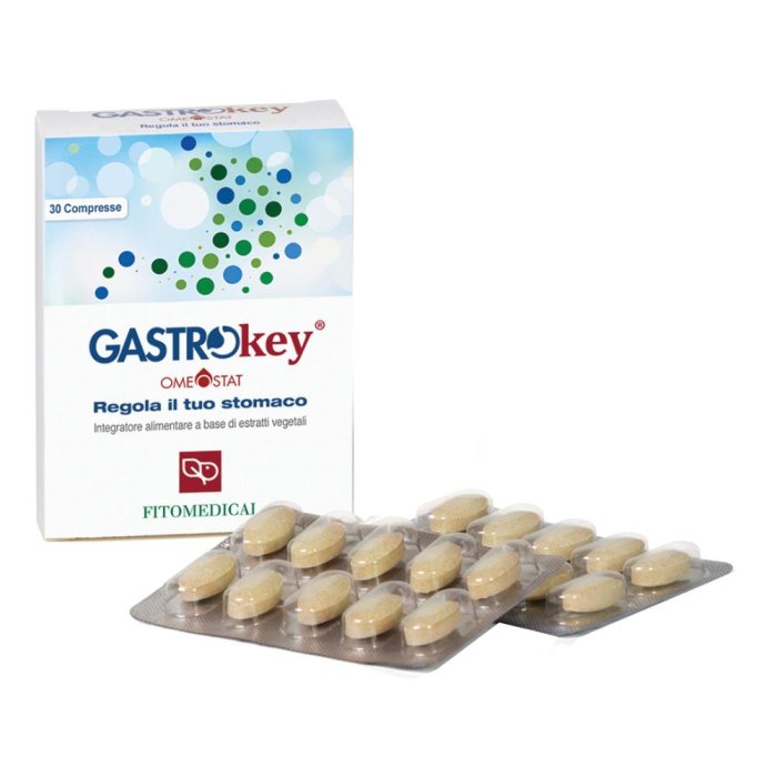 Fitomedical Gastrokey Omeostat Integratore per la Digestione 30compresse