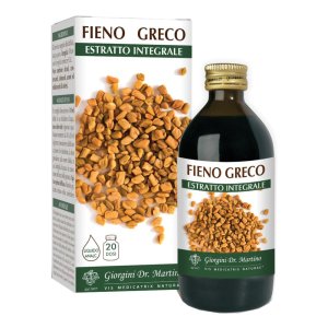 Fieno Greco Estratto Integrale Liquido 200 Millilitri – Integratore Naturale per Energia, Massa Muscolare e Benessere Digestivo