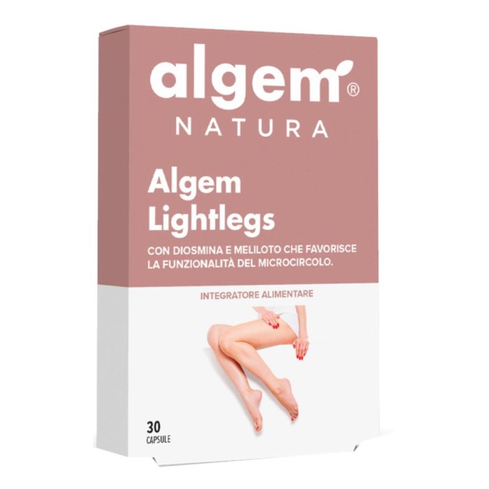Algem Light Legs Integratore Gambe Leggere e Microcircolo 30 Capsule cps