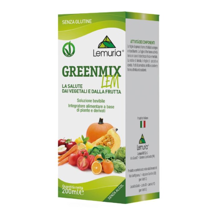 Greenvet greenmixlem 200 millilitri integratore liquido naturale per uccelli ornamentali e piccoli animali