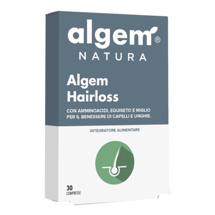 Algem Hairloss - Integratore per Capelli e Unghie - 30 Compresse