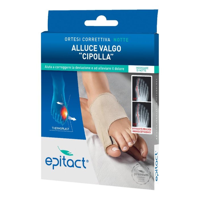 Qualifarma Epitact Ortesi Correttiva Alluce Valgo Notte S