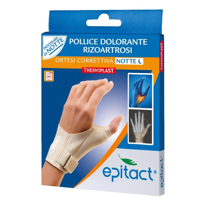 Epitact ortesi mano per la notte destra taglia small per rizoartrosi del pollice