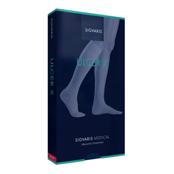 Sigvaris Ulcer X 503 Gambaletto a Compressione for Ulcere Venose alla Gamba, Trattamento Ulcere e Insufficienza Venosa