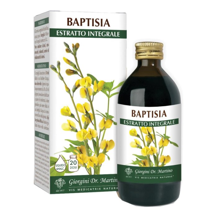 Baptisia Estratto Integrale 200 ml – Integratore Alimentare Liquido Erboristico