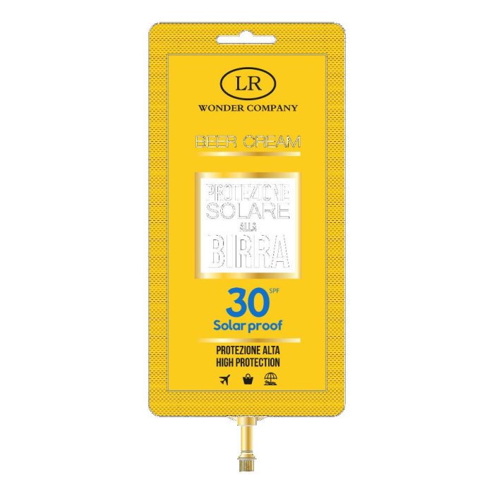 LR Wonder Beer - Crema Protezione Solare SPF30 alla Birra Viso e Corpo 15ml