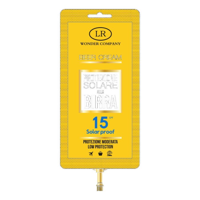 LR Wonder Beer - Crema Protezione Solare SPF15 alla Birra Viso e Corpo 15ml