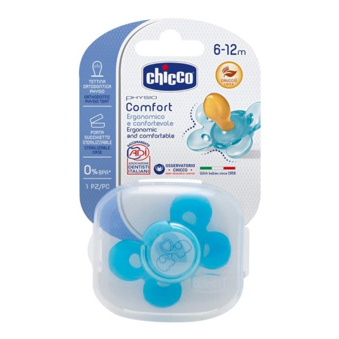Chicco Artsana PhysioForma Comfort Succhietto Tettarella Caucciù 6-16m 1 Pezzo