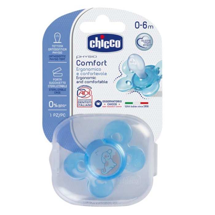 Chicco Ch Succh Comfort Boy Sil 0-6