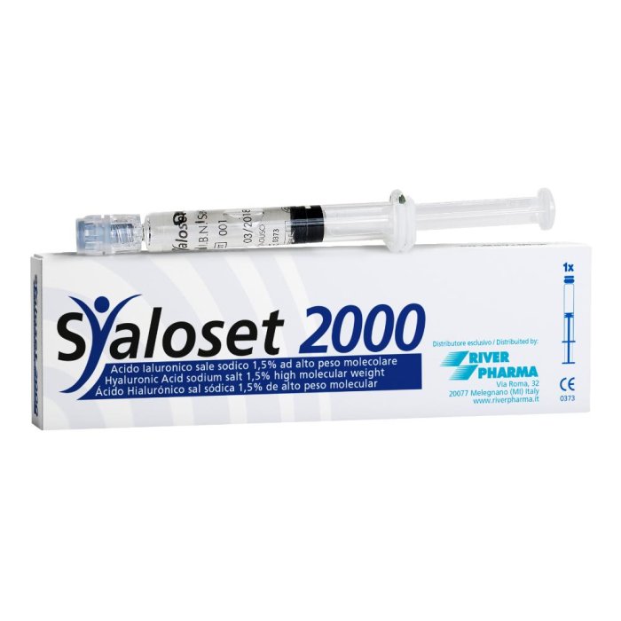 Siringa Intra-articolare Syaloset 2000 Acido Ialuronico 1,5% 2 Ml 1 Pezzo