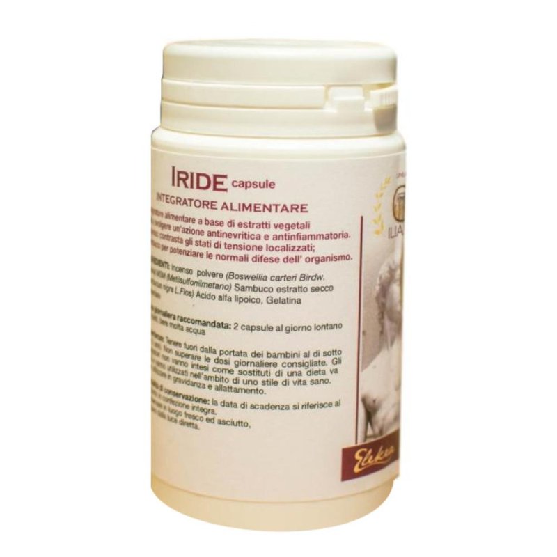 IRIDE 100 cps Integratore Alimentare per il Benessere della Vista e degli Occhi - 100 Capsule